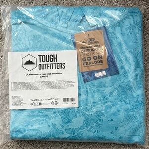 Light Blue Fishing Hoodie